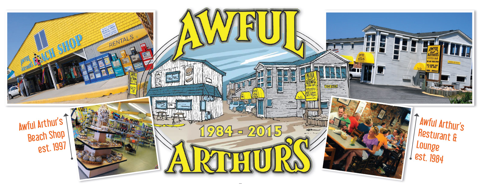 Awful Arthurs Logos