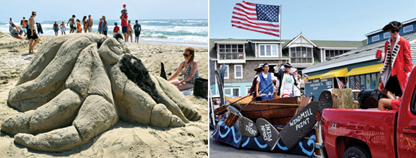 Ocracoke July 4th - Sand Sculpting