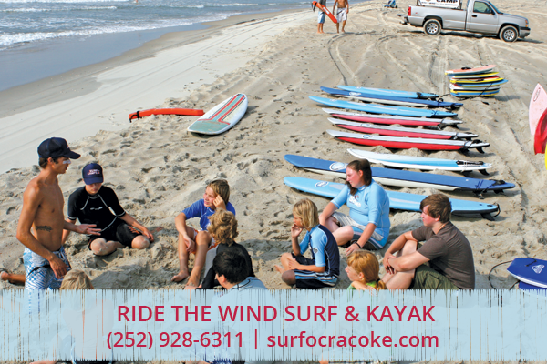 Ride the Wind Surf Lesson - Ocracoke