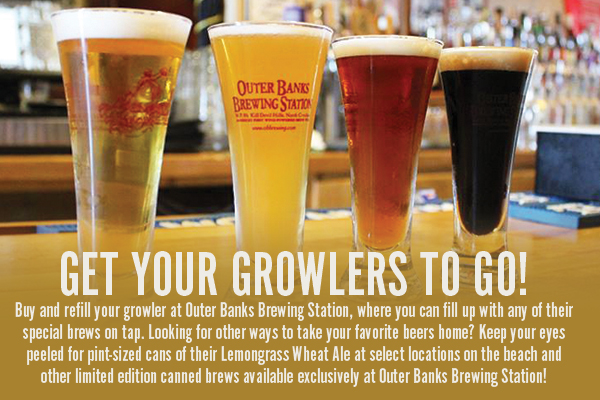 Outer Banks Brewing Stations Beers