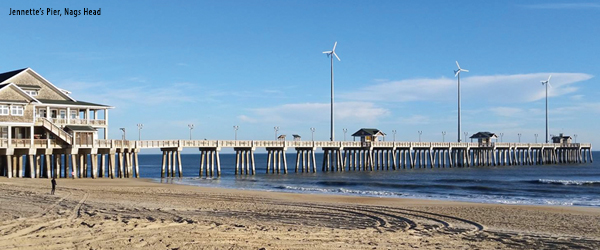 Jenette's Pier, Nags Head, Windmills