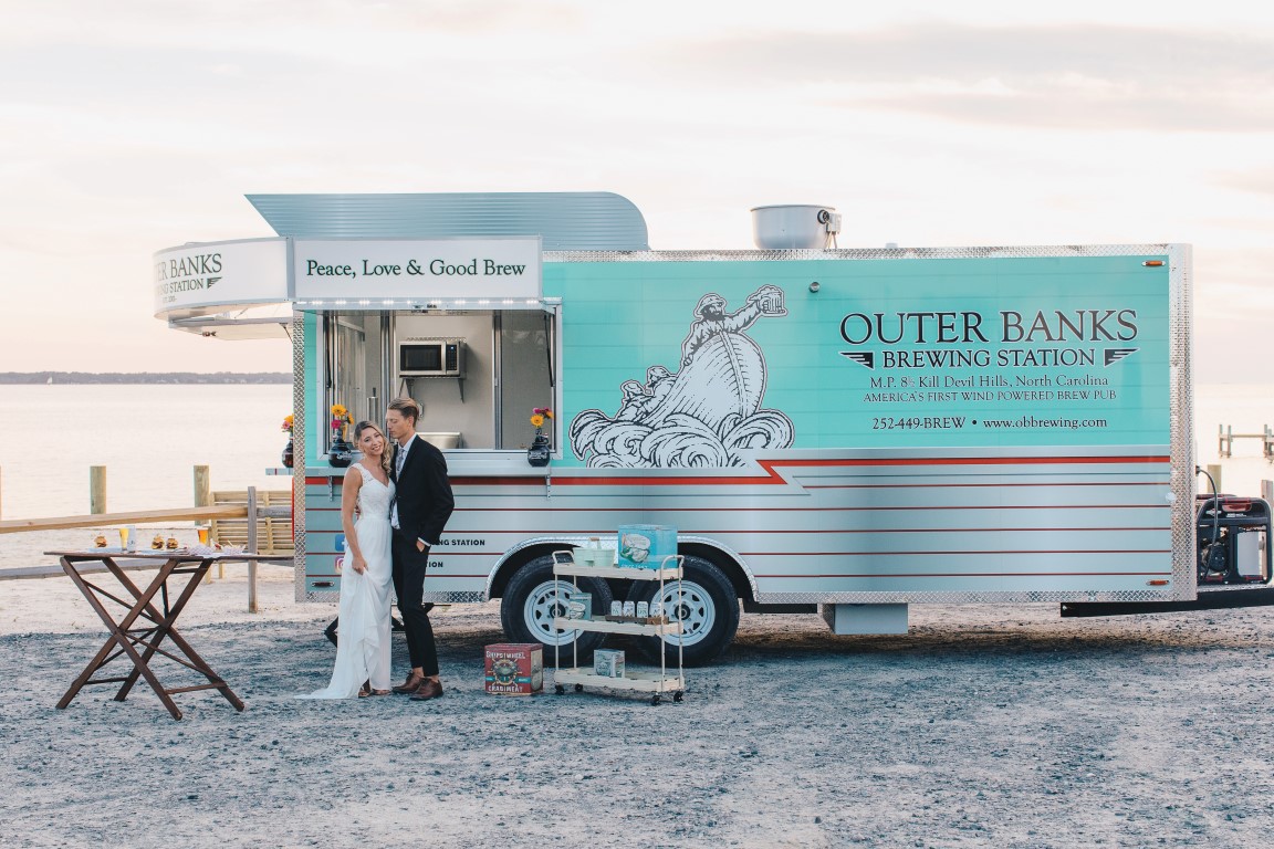 Outer Banks Brewing Station event trailer