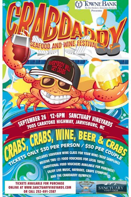 Crabdaddy Wine and Seafood Festival