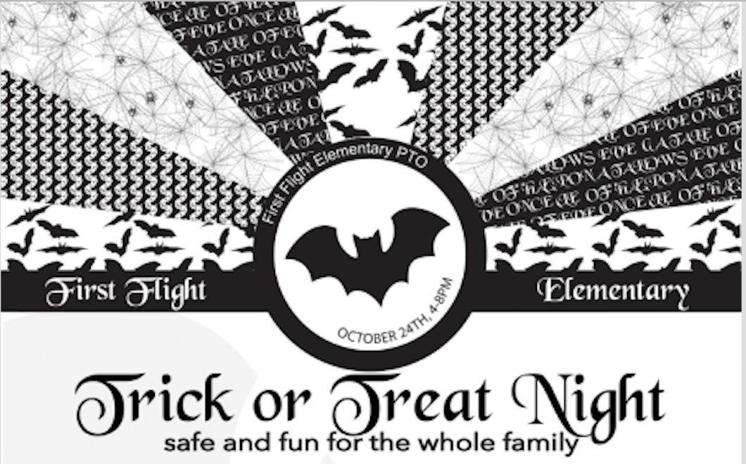 Trick or Treat Night at First Flight Elementary School
