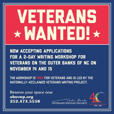 Outer Banks Veterans Writing Project