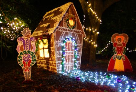 WinterLights at the Elizabethan Gardens