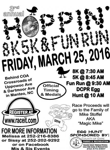 Hoppin’ 8K, 5K and Fun Run
