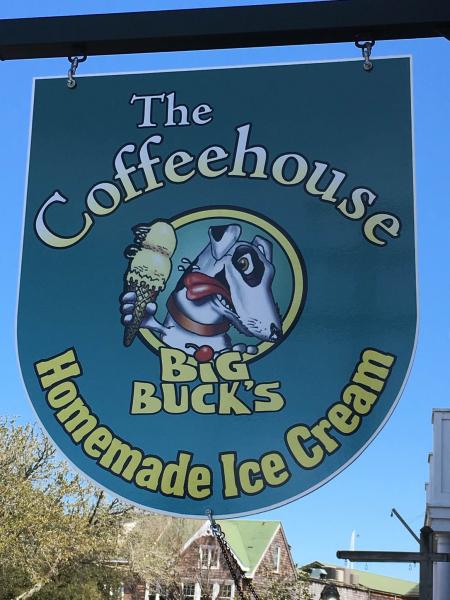 Grand Opening at The Coffeehouse Big Buck’s – Ice Cream