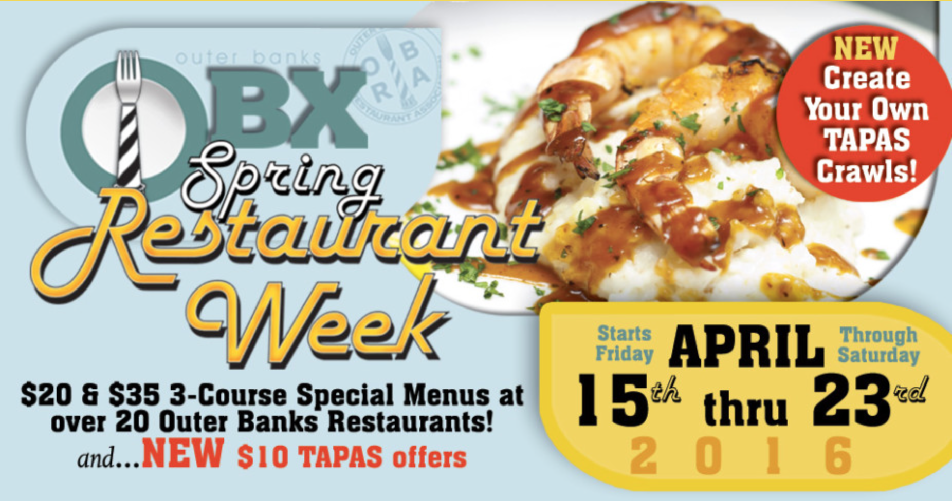 Outer Banks Spring Restaurant Week