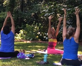 Yoga in the Gardens