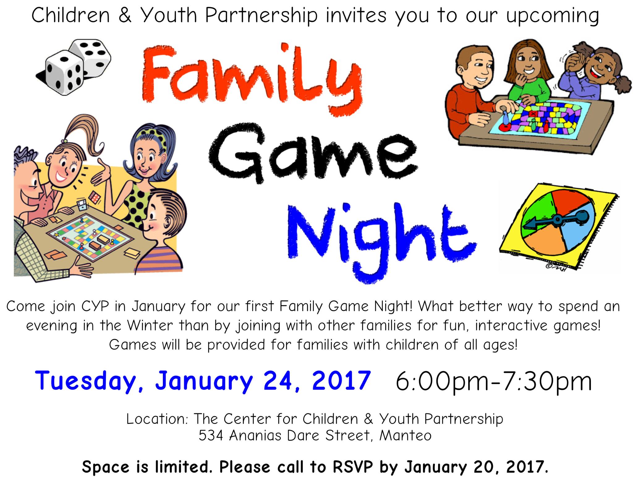 CYP Family Game Night