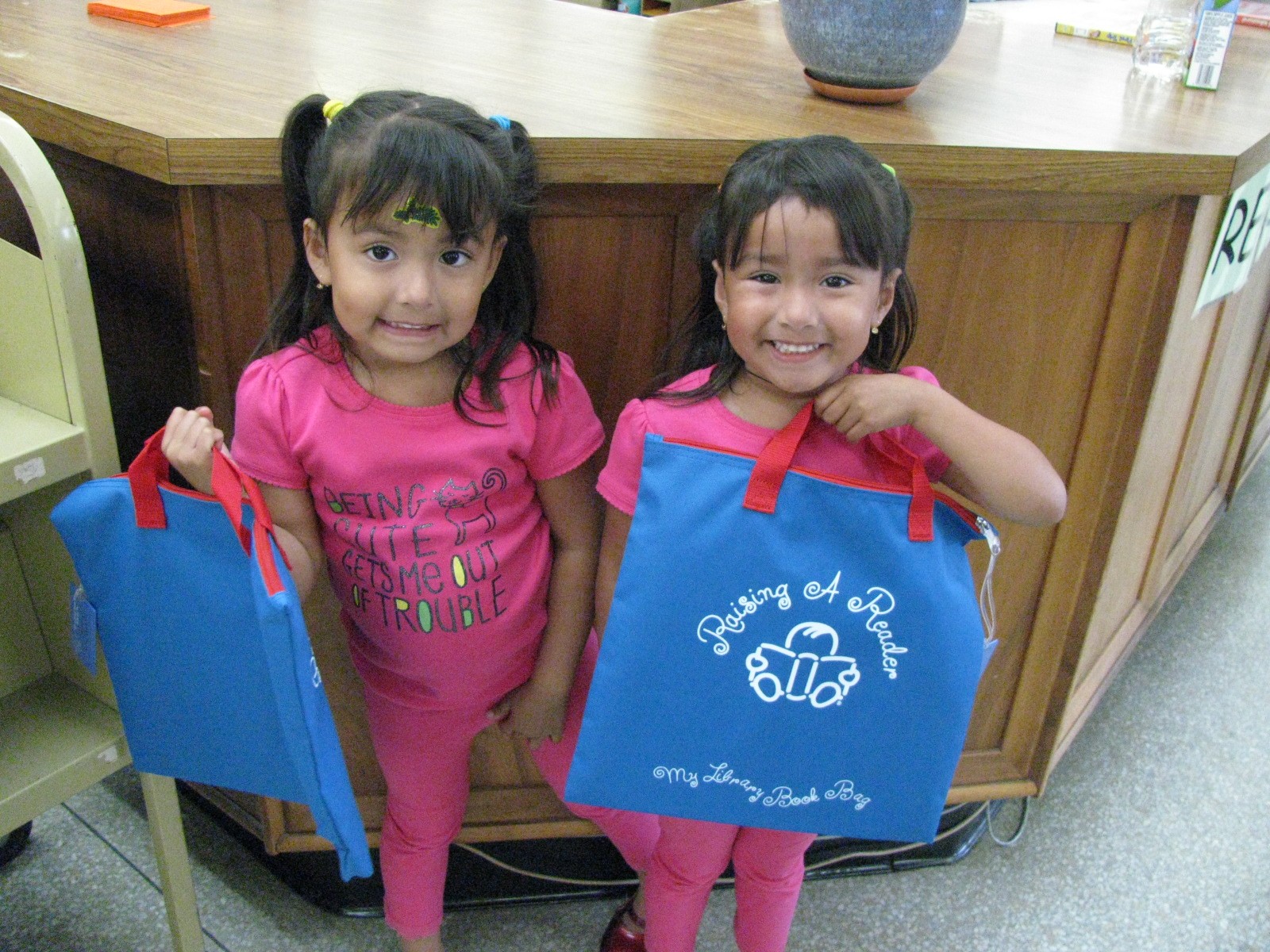 Children at Raising a Reader Event