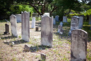 Old Cemetery on Ocracoke Island