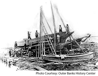Outer Banks Boat Building on Roanoke Island