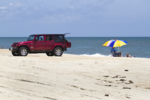 Beach Driving in Buxton NC