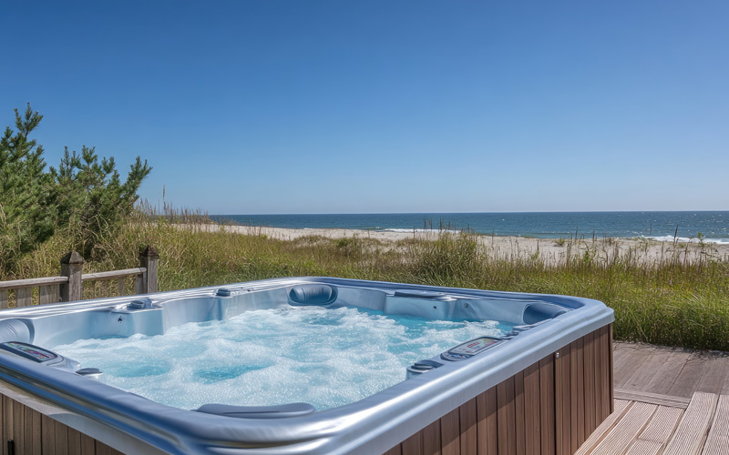 Outer Banks stays with hot tubs