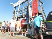 Pirate's Cove Marina, Marlin hung!