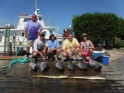 Pirate's Cove Marina, Hot Weather, Hotter Fishing!