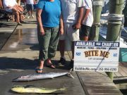 Bite Me Sportfishing Charters, Mike and Lori on board in search of marlin!