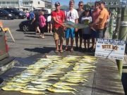 Bite Me Sportfishing Charters, Pretty Day Plentiful Mahi!