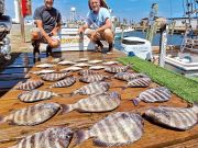 Fishing Unlimited Outer Banks Boat Rentals, Hot Weather and Great Fishing