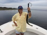 T-Time Charters, Avery snagged our best trout from yesterday