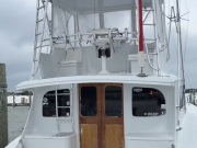 Oregon Inlet Fishing Center, First peak at the snowfall