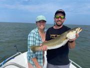 Frank & Fran's Bait & Tackle, speckled trout on the sound side