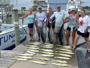 Tuna Duck Sportfishing, Yellowfin Tuna and Mahi today
