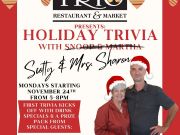 Misfit Bars of Christmas Crawl, Holiday Trivia at Trio
