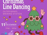 Outer Banks Brewing Station, Christmas Line Dancing