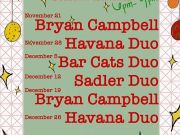 Misfit Bars of Christmas Crawl, Live Music at Art's Place