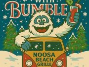 Misfit Bars of Christmas Crawl, Brunch with Bumbles at Noosa Beach Grill