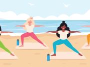 Jennette's Pier, Namaste at the Beach