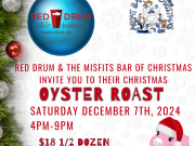 Misfit Bars of Christmas Crawl, Oyster Roast at Red Drum Grill & Taphouse