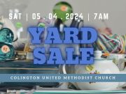 OBX Events, Church Spring Yard Sale