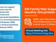 Easterseals PORT Health, IDD Family Peer Support Monthly Virtual Meet-Up!