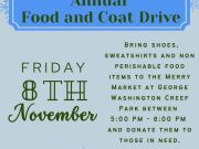 Town of Manteo, Manteo Police Department Food and Coat Drive