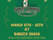 Bonzer Shack Bar & Grill, Sandy O'Banks Popup Irish Pub