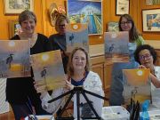 Dare County Arts Council, Paint-Along with Catherine Hamill