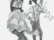 Dajio Restaurant, Lou Castro & Dave Tweedie