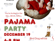Misfit Bars of Christmas Crawl, Pajama Party at Kill Devil Grill