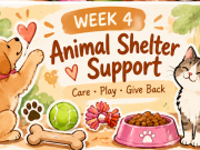 Yanna's Field Trips Co., October Gives Back: Animal Shelter Support Week