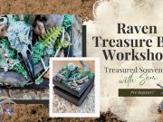 Traveler's Moon, Raven Skull Treasure Box Workshop