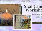 Traveler's Moon, Sigil Candle Workshop