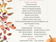Basnight’s Lone Cedar Cafe, 18th Annual Thanksgiving Day Feast
