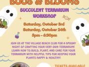 Village Beach Club, Boos & Blooms with Plant Party OBX