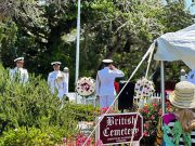 Visit Ocracoke, British Cemetery Ceremony