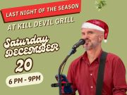 Misfit Bars of Christmas Crawl, Bryan Campbell at Kill Devil Grill