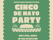 Outer Banks Brewing Station, Cinco De Mayo in the Backyard